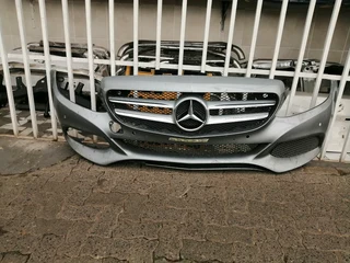 MERCEDES W205 BUMPER AND GRILLS 2014 TO 2017 MODEL