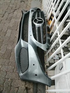 MERCEDES W205 BUMPER AND GRILLS 2014 TO 2017 MODEL