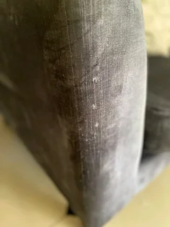 On Sale! Velvet Grey 2/3 Seater Couch Sofa