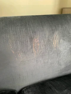 On Sale! Velvet Grey 2/3 Seater Couch Sofa