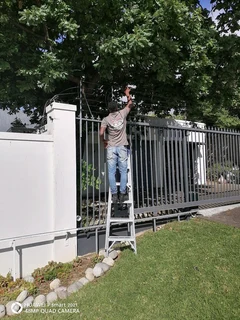 Remote controlled garage doors and gates technicians