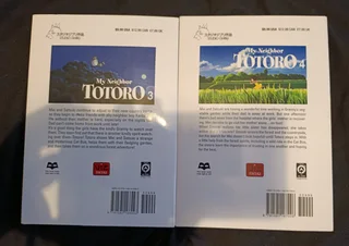 Studio Ghibli My Neighbor Totoro: Film Comic Volume 3 and 4