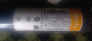 Somfy tubular motor suitable for Awnings.  EG: Folding arm and Drop down patio blinds.