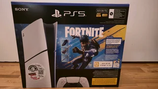 Sealed Ps5 Slim Digital Fortnite Edition (plus Free Cable Guy)