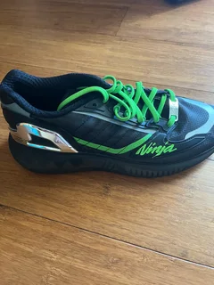 Kawasaki × Adidas Zx5k Boost Ninja Shoes