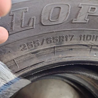 Dunlop 255/65r/17 New Tyres  X 4