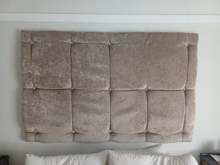 Headboard for sale.  Wall mounted