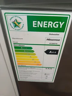 Dishwasher for sale Hi Sense