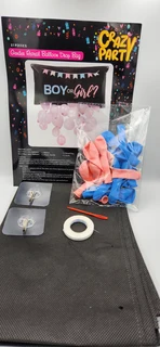 Gender Reveal Balloon Drop Kit