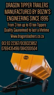 Tip trailers/Manufacturers or Dragon Tip trailers