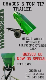 Tip trailers/Dragon tip trailer special