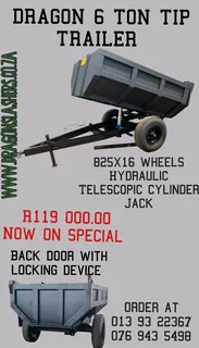Tip trailers/Dragon tip trailer special