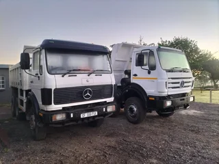 Tipper truck available for rent