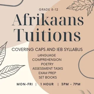 Afrikaans Tuitions IEB and CAPS