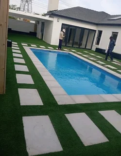 Artificial and paving