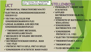 I PROVIDE PHYSICS/MATH/ENGINEERING SUBJECT COACHING and assignment help