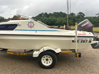 186 interceptor cabin boat with 90 Yamaha trim and tilt