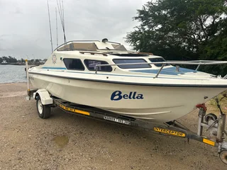 186 interceptor cabin boat with 90 Yamaha trim and tilt