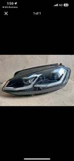 Golf 7 r 2019 headlight