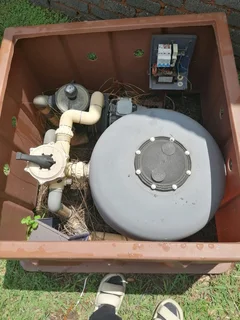 Complete second hand pool pump&amp; filter for sale!!!