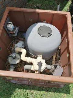 Complete second hand pool pump&amp; filter for sale!!!