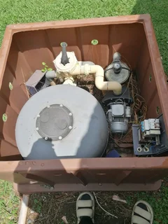 Complete second hand pool pump& filter for sale!!!
