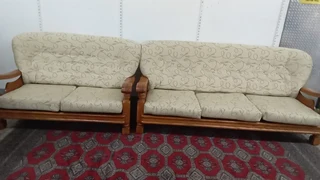 wo-Piece Lounge Suite – 2-Seater &amp; 3-Seater- REF STOCK NO 1730 Now selling for only R 5000.00