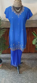 Blue 2-piece Punjab Ref Stock No G0057 Price Only R 150. 00