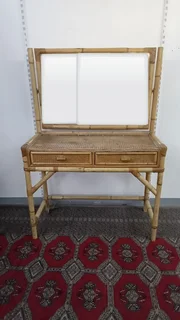 Dressing table bamboo - REF STOCK NO 1839 Price R1200 less 50% R600 Whatsapp NO: 079011 1136