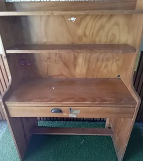 Vintage wooden desk Ref Stock No 1585 Price Only R450 .00