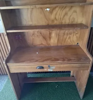 Vintage wooden desk Ref Stock No 1585 Price Only R450 .00