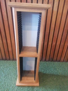 Wooden CD Rack Ref Stock No 3299 Price Only R75.00 Whatsapp No: 079 011 7918