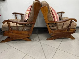 Rocking chairs - REF STOCK NO 4425/4426 Now selling for only R 1250.00 Whatsapp No: 072 179 4070
