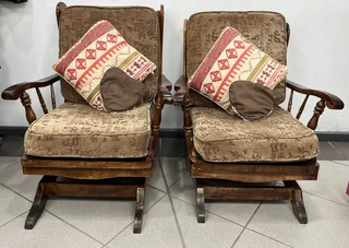 Rocking Chairs - Ref Stock No 4425/4426 Now Selling For Only R 1250.00 Whatsapp No: 072 179 4070
