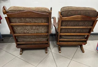 Rocking chairs - REF STOCK NO 4425/4426 Now selling for only R 1250.00 Whatsapp No: 072 179 4070