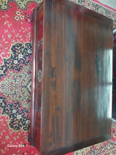 Dark wood coffee table - REF STOCK NO 1968 Now selling for only R6000.00 Whatsapp NO: 0790111136