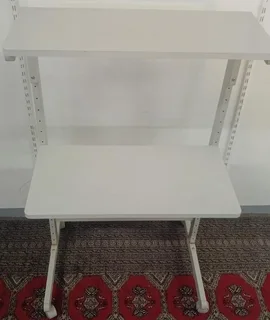 2 Tier Office Desk - Ref Stock No 2020 Now Selling For Only R400.00 Whatsapp No: 079 011 1136