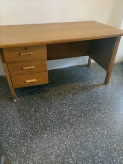 Study desk plus 3 drawers Ref Stock No 3403 Price Only R 400.00 Whatsapp No: 079 011 7918