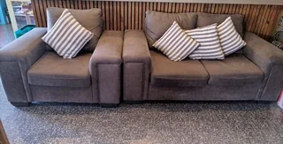 Brown Couches Ref Stock No 3440 Price Only R 2500.00 Whatsapp No: 079 011 7918