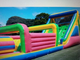 Funfair Rides and jumping castle entertainment