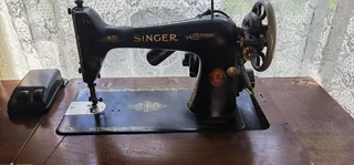 Antique Singer sewing machine