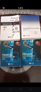 Third Year Varsity College Bachelor of Commerce textbooks (Major: Finance and Accounting)