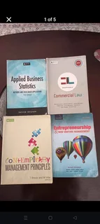 Second Year Varsity College textbooks Bachelor of Commerce( Major: Finance and Accounting)