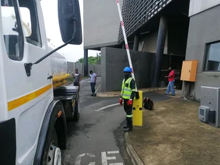 Septic tank emptying