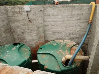 Septic tank emptying