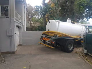 Honey Sucker for emptying of septic tanks