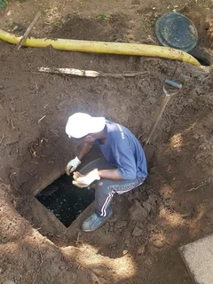 Honey Sucker for emptying of septic tanks