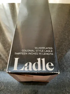 Ladle (silverplated)