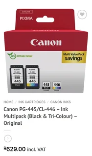Canon printer cartridges