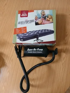 Airbed and Pump